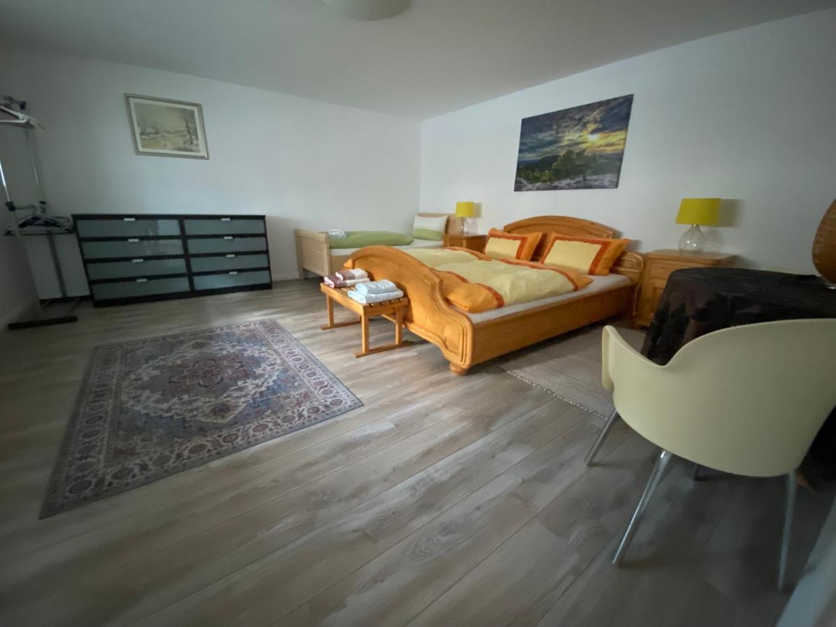 Ferienwohnung Storchennest 헬름스테트 외부 사진