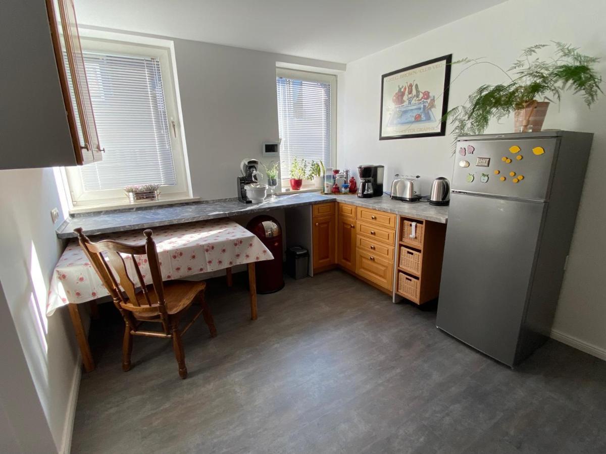 Ferienwohnung Storchennest 헬름스테트 외부 사진