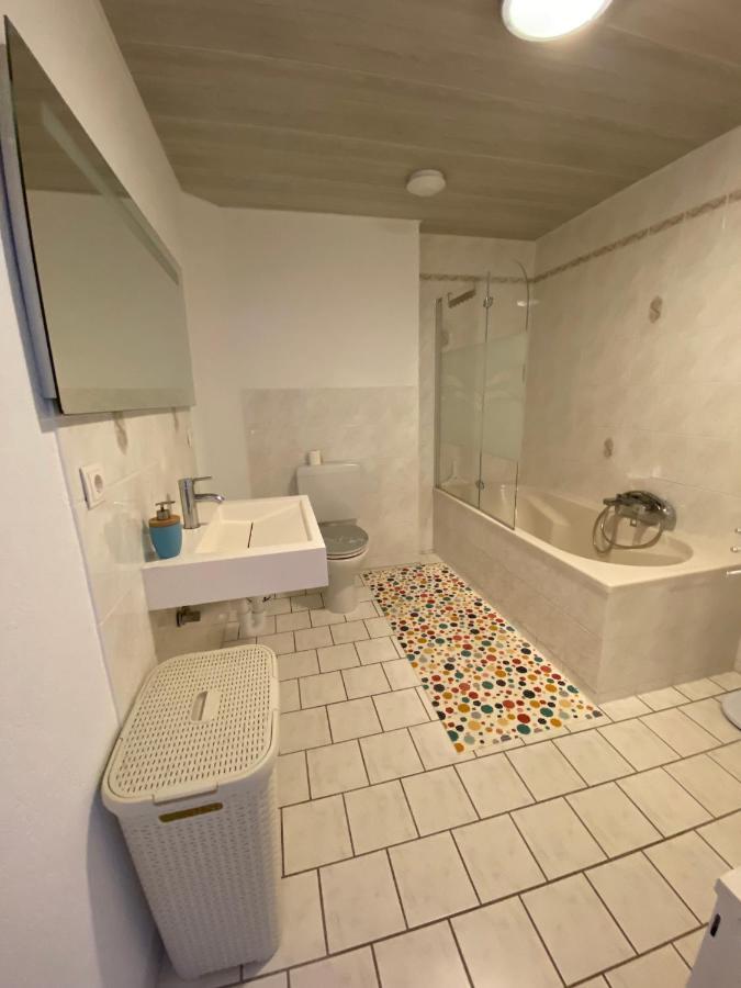 Ferienwohnung Storchennest 헬름스테트 외부 사진